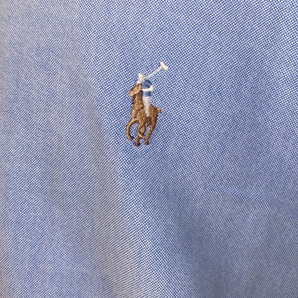 Ralph Lauren Mens Classic Fit Long Sleeve Button Down Shirt Size 16 32/33 - Picture 3 of 10